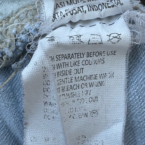 COTTON:ON Women’s Light Blue Southwest Print Denim Shorts - Picture 9 of 9